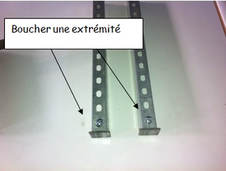 boucher une extrémité